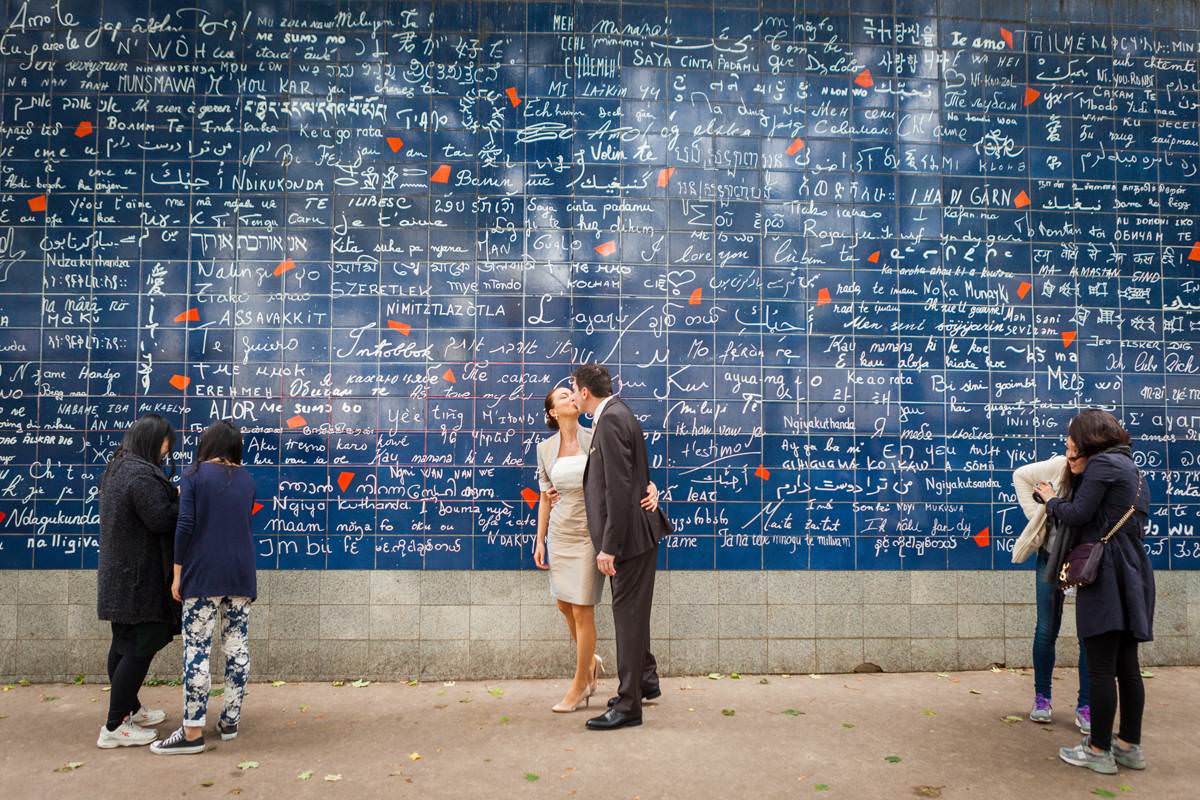 Hochzeitsfotos in Paris
